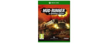 Base.com: Jeu Xbox One - Spintires: Mudrunner à 33,71€ au lieu de 46,19€