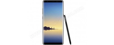 Ubaldi: Smartphone Galaxy Note 8 Noir 64Go - SAMSUNG à 757€ au lieu de 1009€