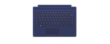 Pixmania: Clavier Type Cover (QWERTY) - MICROSOFT Surface Pro 3 Bleu, à 18,48€ au lieu de 28,08€