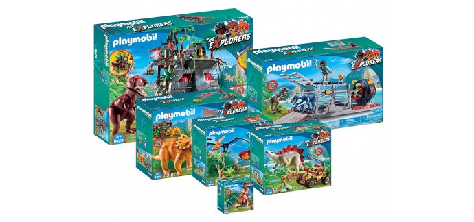 Maxi Toys: 2 x la gamme complète Playmobil The Explorers à gagner