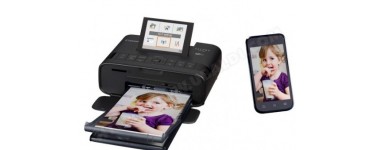 Ubaldi: Imprimante Photo - CANON Selphy CP-1300 Noir, à 122€ au lieu de 139€