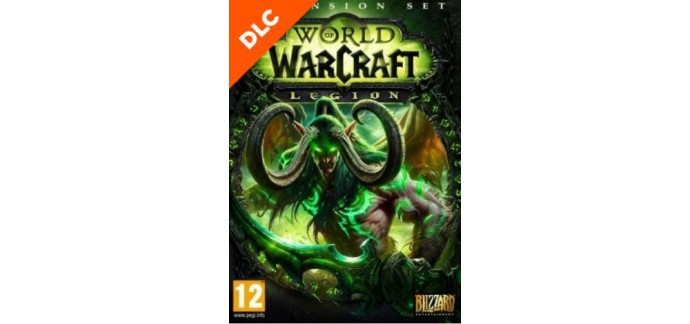 Instant Gaming: Jeu PC - World of Warcraft Legion (Europe), à 15,49€ au lieu de 50€