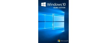 Instant Gaming: Logiciels - Windows 10 Home Edition, à 9,99€ au lieu de 120€