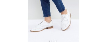 ASOS: Chaussures femme richelieu en cuir à lacets au prix de 28,99€ au lieu de 48,99€
