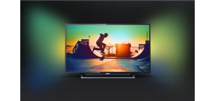Pixmania: Téléviseur LED Smart TV 4K PHILIPS 43PUS6262/12 à 429,20€ au lieu de 558,15€