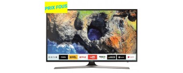 Mistergooddeal: Téléviseur Samsung UE55MU6105 4K UHD à moitié prix 