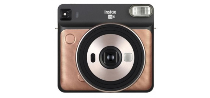 eGlobal Central: Appareil Photo Instantané - FUJIFILM Instax Square SQ6 Or, à 116,99€ au lieu de 146,99€