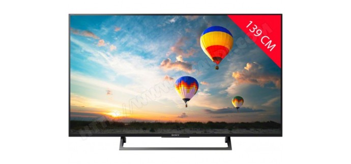 Ubaldi: TV LED 4K 139 cm Sony KD55XE8096BAEP à 799€ au lieu de 1099€