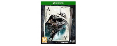 Boulanger: Jeu XBOX One - Batman: Return To Arkham, à 9€ au lieu de 24,99€