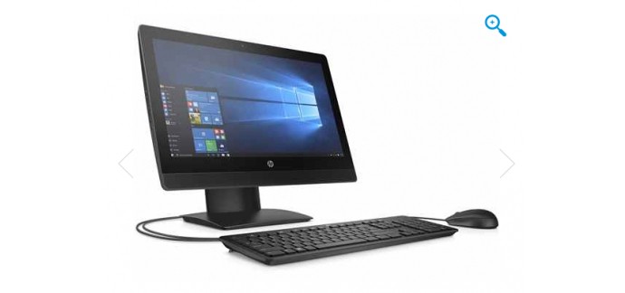 Hewlett-Packard (HP): Ordinateurs de bureau HP ProOne 400 G3 AiO 20'' à 958,80€ au lieu de 1198,80€