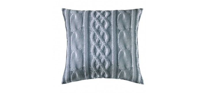 3 Suisses: Housse de coussin coton imprimé à 2,80€ au lieu de 13,99€