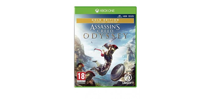 Base.com: Jeu Xbox One Assassin's Creed Odyssey Gold Edition à 79,52€ au lieu de 92,39€