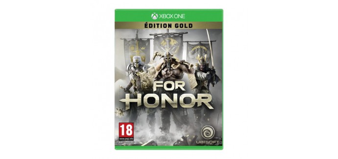 TopAchat: Jeu Xbox One - For Honor - Edition Gold à 24,99€ au lieu de 82,90€