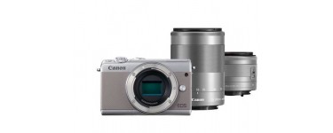 Canon: Appareil Photo - CANON EOS M100 Gris + 2 Objectifs, à 679,99€ au lieu de 729,99€