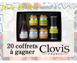 Cuisine Actuelle: 20 coffrets Clovis (4 moutarde,1 huile et 1 vinaigre) à gagner