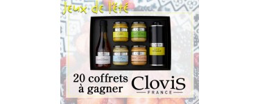 Cuisine Actuelle: 20 coffrets Clovis (4 moutarde,1 huile et 1 vinaigre) à gagner
