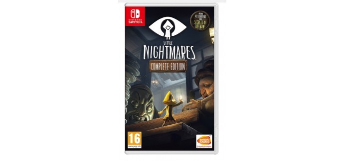 Zavvi: Jeu Nintendo Switch Little Nightmares Complete Edition à 35,99€ au lieu de 40,59€