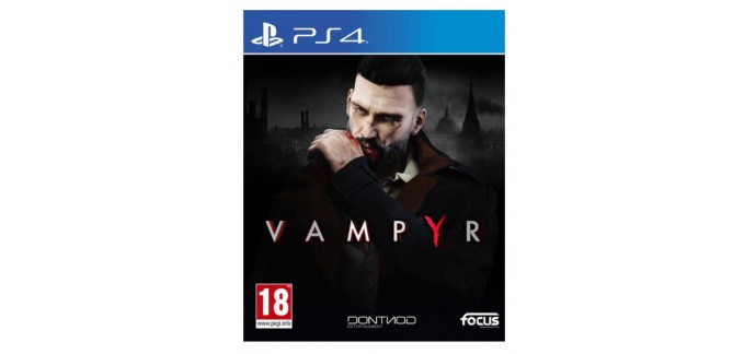 Amazon: Jeu PS4 Vampyr à 9,99€
