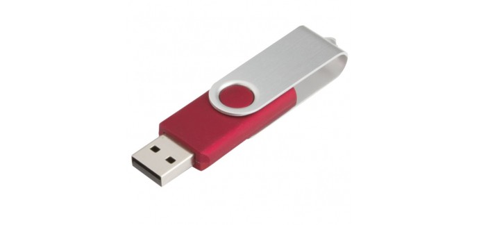 Vistaprint: Clé USB basique rotative de 8 Go à 5,75€ au lieu de 6,06€