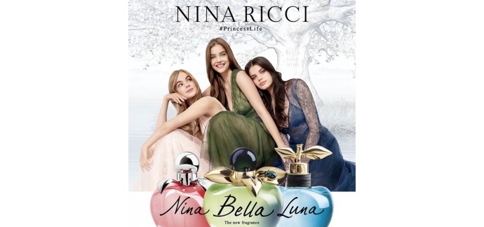 Nocibé: A gagner 5 lots de 3 parfums nina Ricci et 5 parfums Nina Ricci