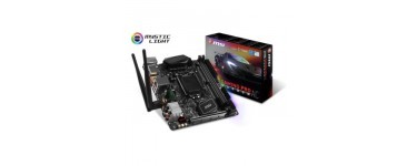 Materiel.net: Carte mère MSI Z270I Gaming Pro Carbon AC à 79,79€ au lieu de 159,90€