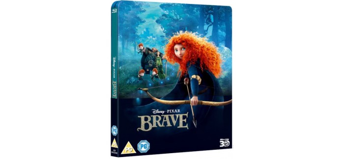 Zavvi: SteelBook Lenticulaire BluRay 3D - Brave, à 13,85€ au lieu de 34,79€