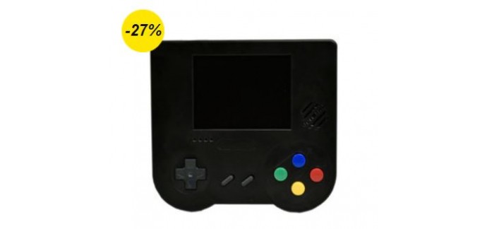 LDLC: Mini console portable - 8b Craft Raspiboy Noir, à 82,1€ au lieu de 112,46€