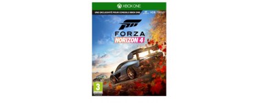 Micromania: Jeu XBOX One - Forza Horizon 4, à 69,99€ + 2 DLCs Offerts