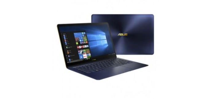 Asus: PC Portable - ASUS Zenbook3-Deluxe-78512-B Bleu, à 1499€ au lieu de 1799€