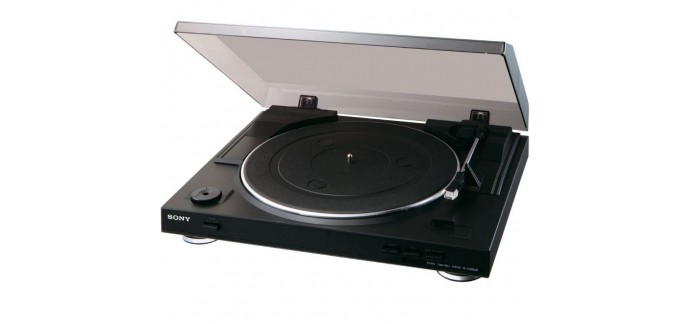 Webdistrib: Platine vinyle Sony PS-LX300USB noir à 130,49€ au lieu de 169€