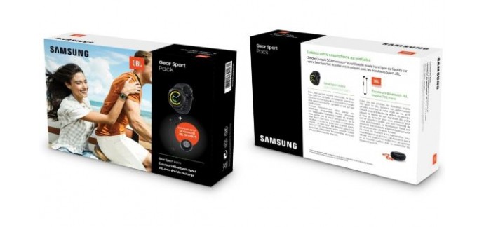 Auchan: Montre Connectée - Pack SAMSUNG Gear Sport + JBL 700, à 249€ au lieu de 299€ [via ODR]