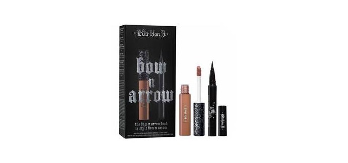 Sephora: The Bow N Arrow Look Duo minis eyeliner et rouge à lèvres liquide à 8,90€ au lieu de 17,95€