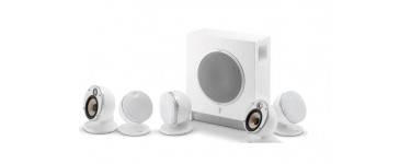 EasyLounge: Pack Enceintes Home Cinéma - FOCAL DOME Flax 5.1 Sub Air Blanc, à 1387€ au lieu de 1899€