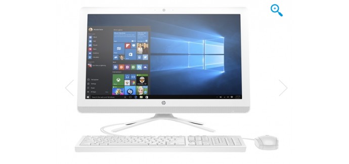 Hewlett-Packard (HP): Ordinateurs de bureau tout-en-un HP 24-e001nf à 579€ au lieu de 699€