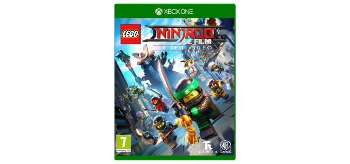 Amazon: Jeu Xbox One LEGO Ninjago, Le Film : Le Jeu Vidéo à 19,89€