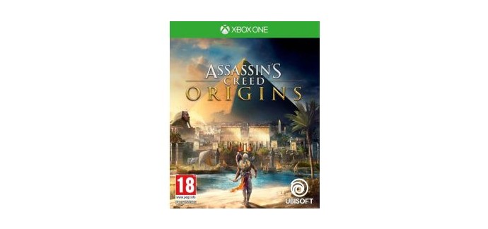Maxi Toys: Jeu Xbox One Assassin's Creed Origins à 39,98€ au lieu de 69,99€