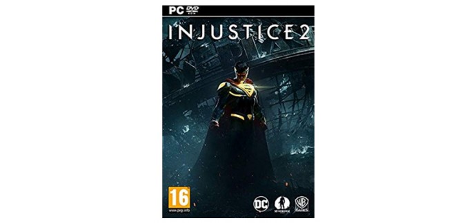 CDKeys: Jeu PC Injustice 2 à 7,99€ au lieu de 51,29€