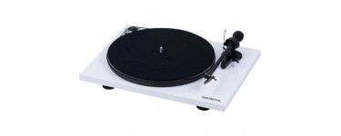 Cobra: Platine vinyle Pro-ject Essential 3 OM10 piano blanc à 374,12€ au lieu de 449€