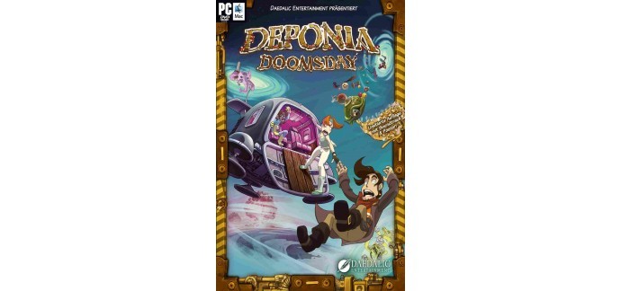 Instant Gaming: Jeu PC Deponia Doomsday à 1,18€ au lieu de 20€