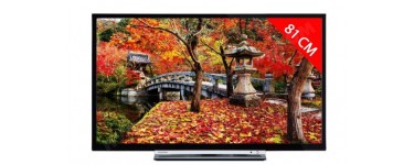 Ubaldi: TV LED Full HD - TOSHIBA 32L3763DG, à 249€ au lieu de 329€