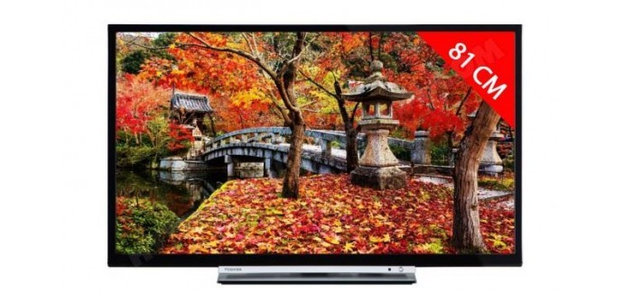 Ubaldi: TV LED Full HD - TOSHIBA 32L3763DG, à 249€ au lieu de 329€