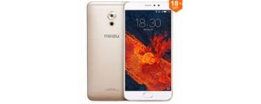 Banggood: Smartphone - MEIZU Pro 6 Plus Global Version Gold, à 175,01€ au lieu de 213,54€