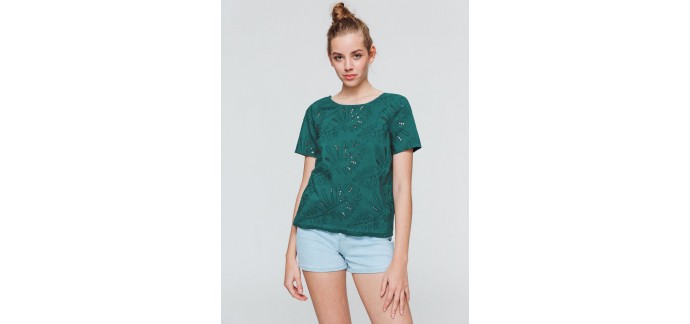 BZB: Top broderie anglaise à 16,99€ au lieu de 35,99€