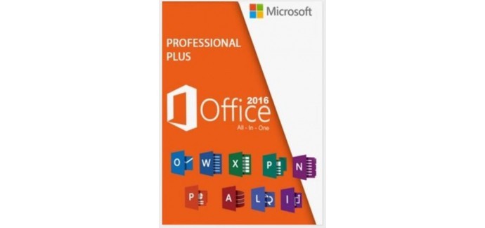 Instant Gaming: Logiciel Bureau - MICROSOFT Office Professional Plus 2016, à 26,26€ au lieu de 400€