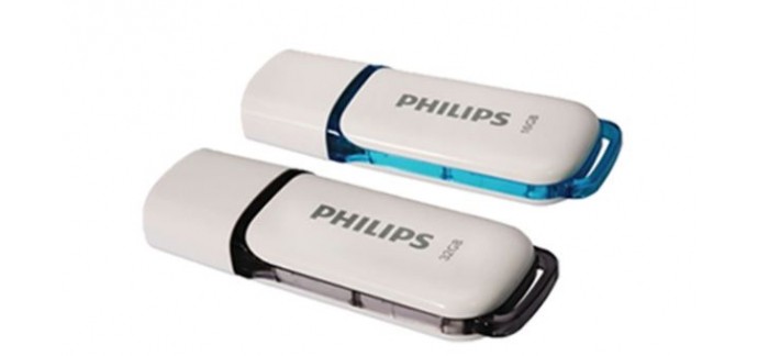 Groupon: Clé USB - PHILIPS 16 Go ou 32 Go, à 7,99€ au lieu de 34,04€