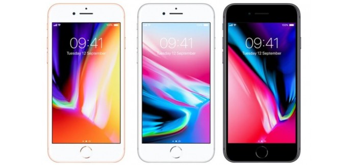 Groupon: Smartphone - APPLE iPhone 8 et iPhone 8 Plus 64 Go, à 734,99€ au lieu de 899,99€
