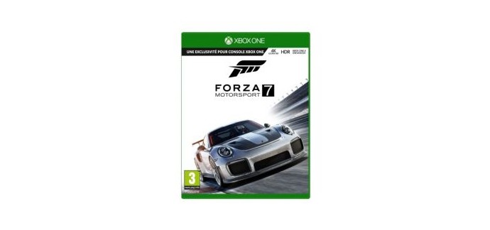 Maxi Toys: Jeu Xbox One Forza 7 à 29,98€ au lieu de 69,99€