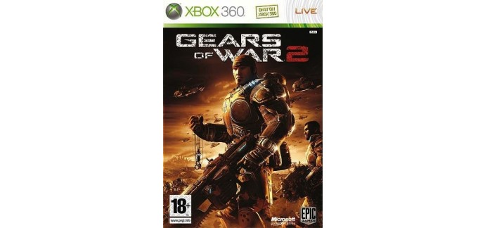 Instant Gaming: Jeu Xbox 360 Gears of War 2 à 2,69€ au lieu de 20€