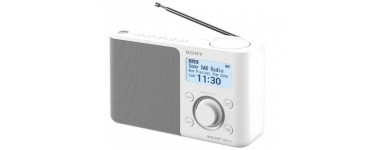 Cobra: Radio portable Sony XDR-S61DB blanc à 95,99€ au lieu de 119€