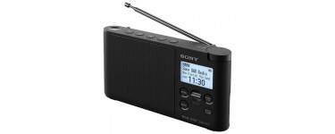 Cobra: Radio portable Sony XDR-S41DBP noir à 69€ au lieu de 79€